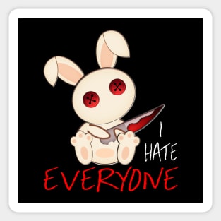 I Hate Everyone Sticker